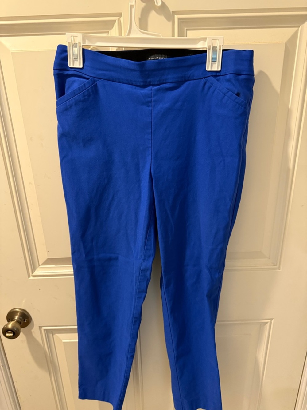 Counterparts Blue Pull-On Knit Pants